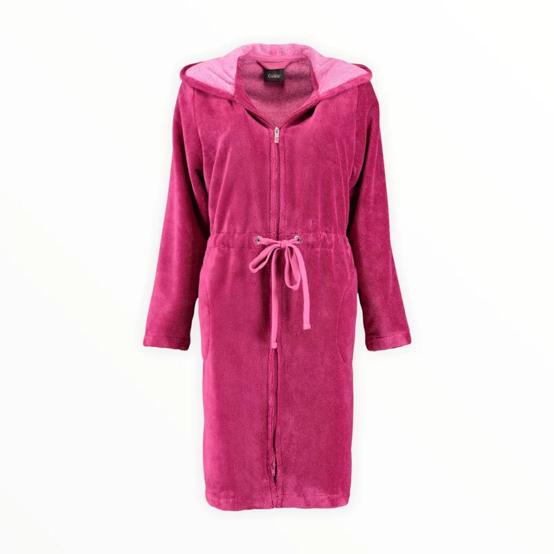 Accappatoio Donna 822 con Cerniera e Coulisse