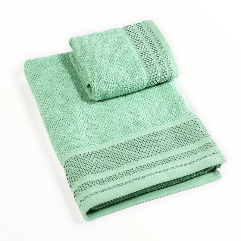 1+1 Set Asciugamani Spugna Gim 100% cotone