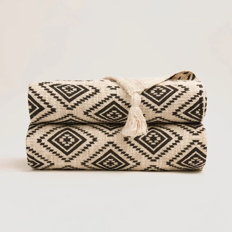 Plaid algodón Abad