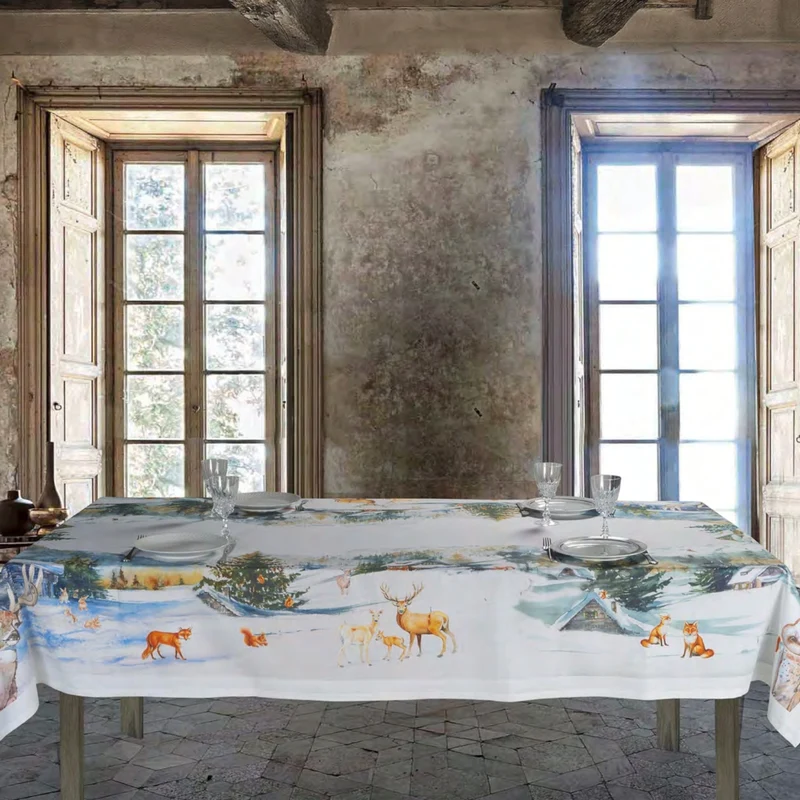 Tovaglia Toile Abetone 100% cotone