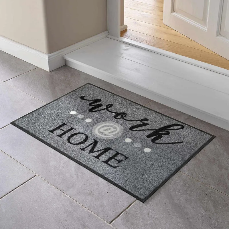 Tappeto antiscivolo Work@home Wash+Dry con bordo