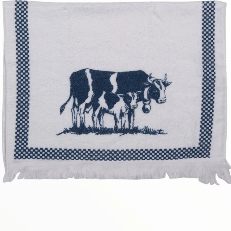 Asciugamano da Cucina Mucca CT019 in Spugna 100% Cotone