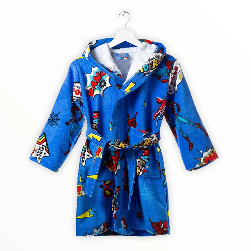 Accappatoio Spiderman Power in cotone