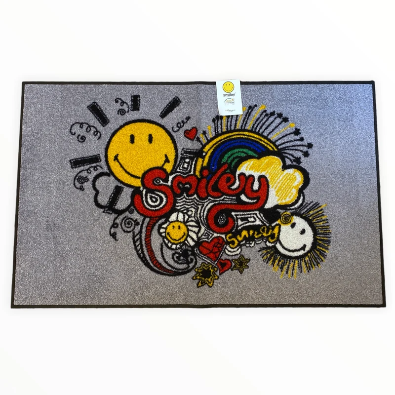 Tappeto antiscivolo Smiley Zack Wash+Dry Design