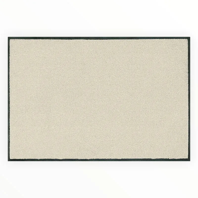 Tappeto antiscivolo Monocolor Wash+Dry con bordo