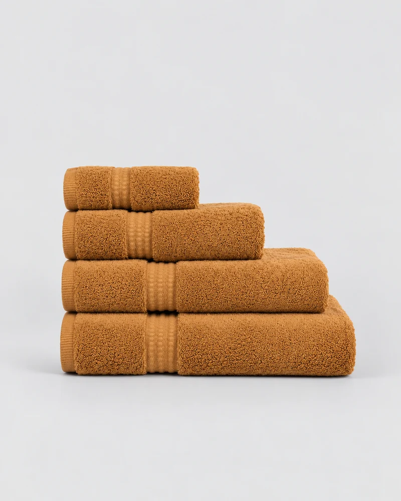 Toalla de baño 700gr/m² ocre