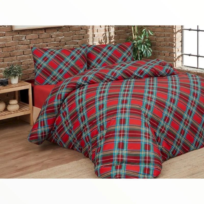 Parure Copripiumino Infinity British 100% puro cotone