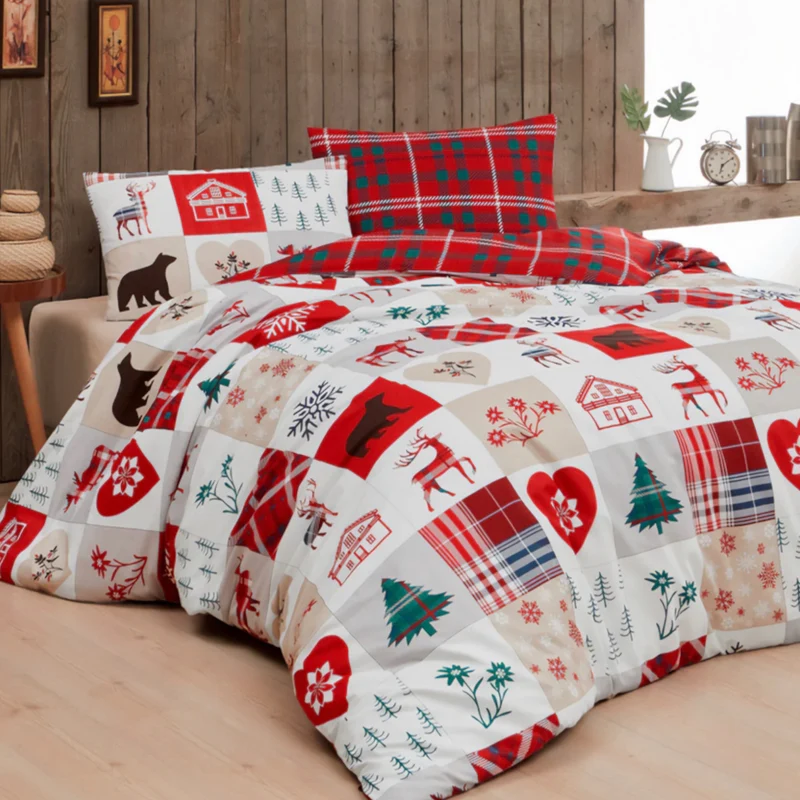 Parure Copripiumino Infinity Aspen 100% puro cotone