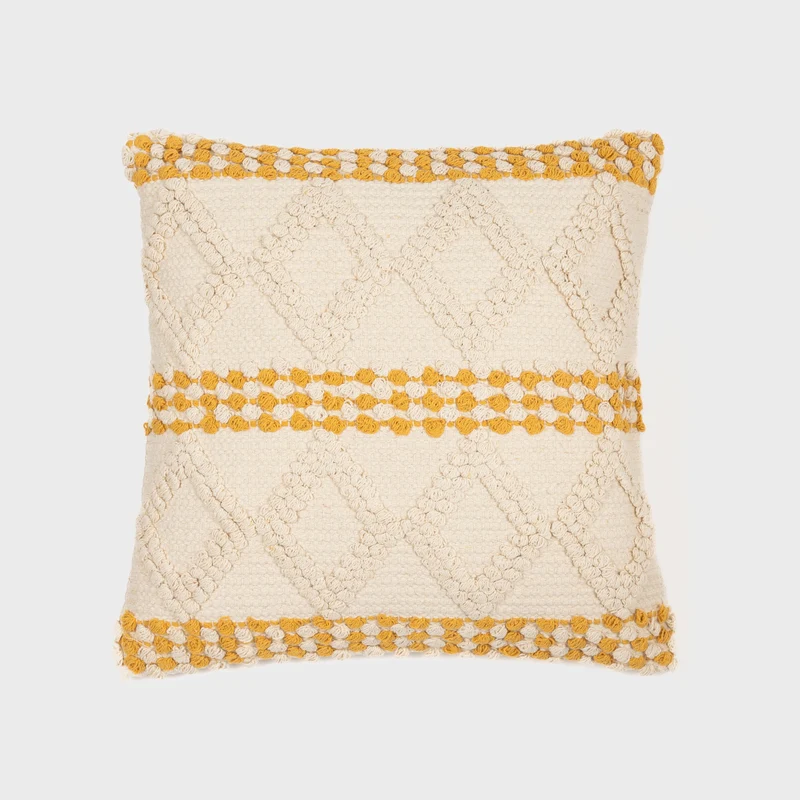 Cojín cuadrante algodón Basette 45x45 - funda + relleno