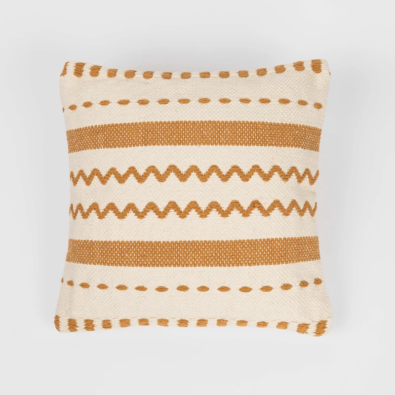 Cojín cuadrante algodón Leito 45x45 - funda + relleno