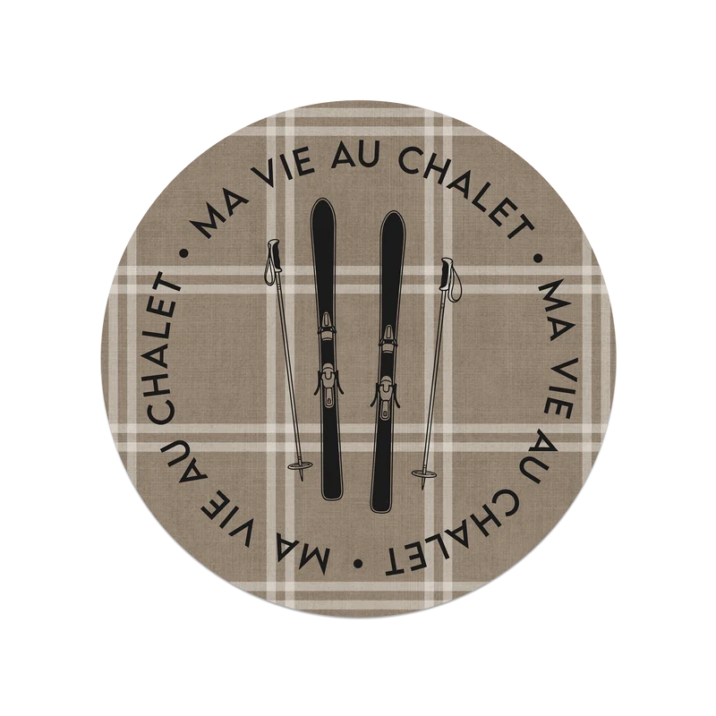 Set di tovagliette in vinile - Chalet Life