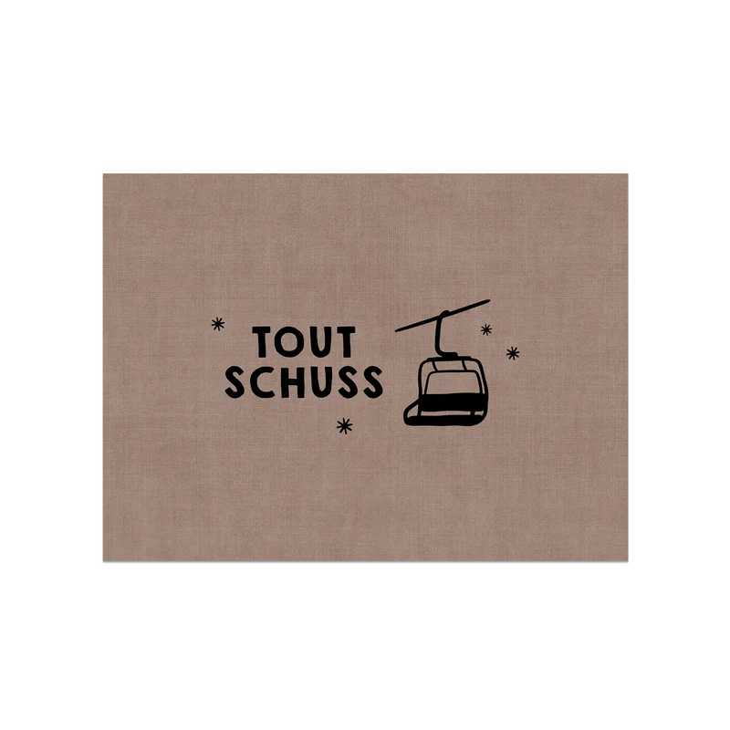 Set tovagliette in vinile Tout Schuss