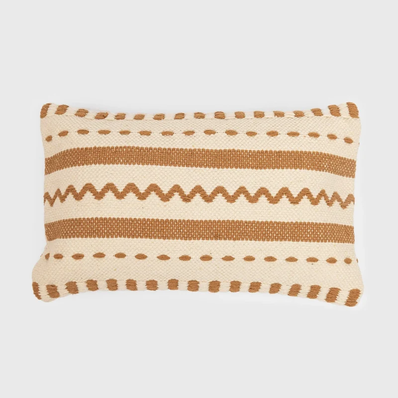 Cojín rectangular algodón Leito 30x50 - funda + relleno