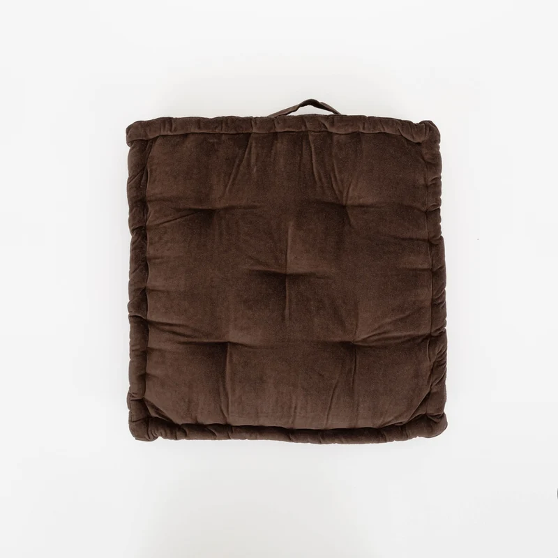 COJIN PLANCHETA TERCIOPELO ALGODÓN - FUNDA + RELLENO