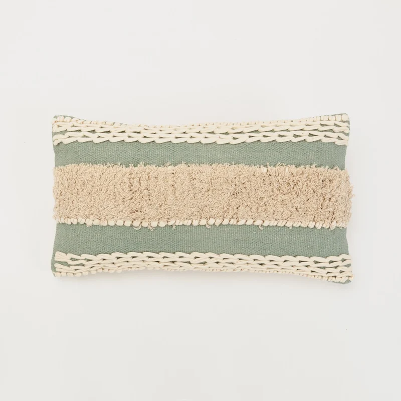 Cojín rectangular algodón 30x50 Domus - funda + relleno