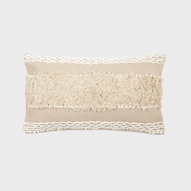 Cojín rectangular algodón 30x50 Domus - funda + relleno