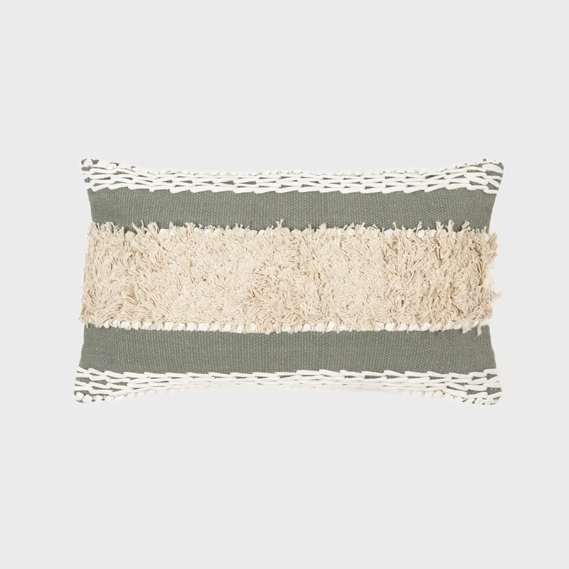 Cojín rectangular algodón 30x50 Domus - funda + relleno