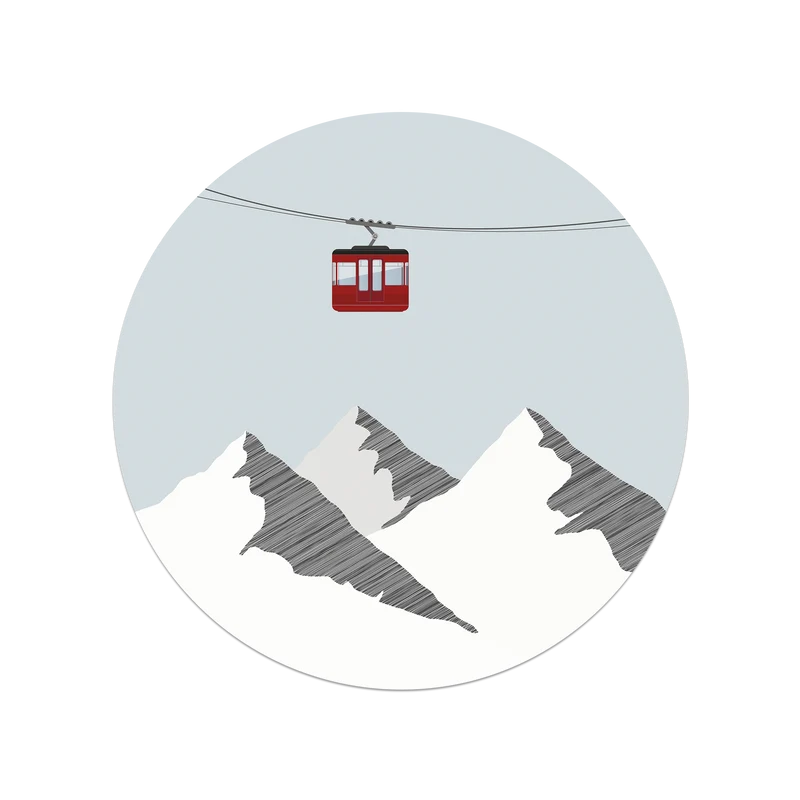 Tovaglietta in vinile Zugspitze