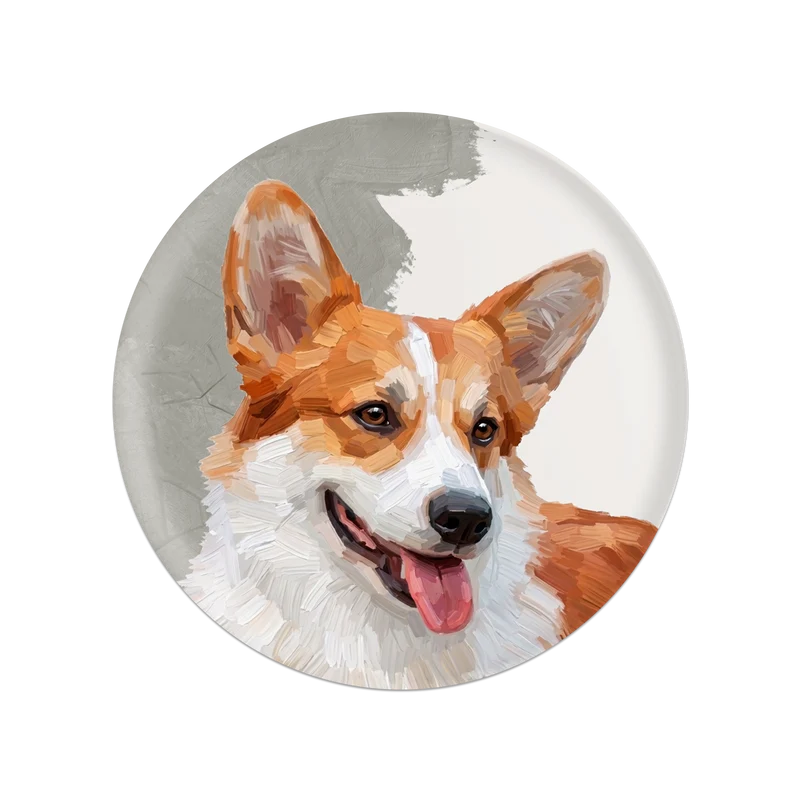 Tovaglietta in vinile con immagine di Welsh Corgi