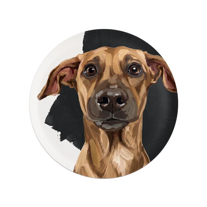 Tovaglietta in vinile con motivo Whippet