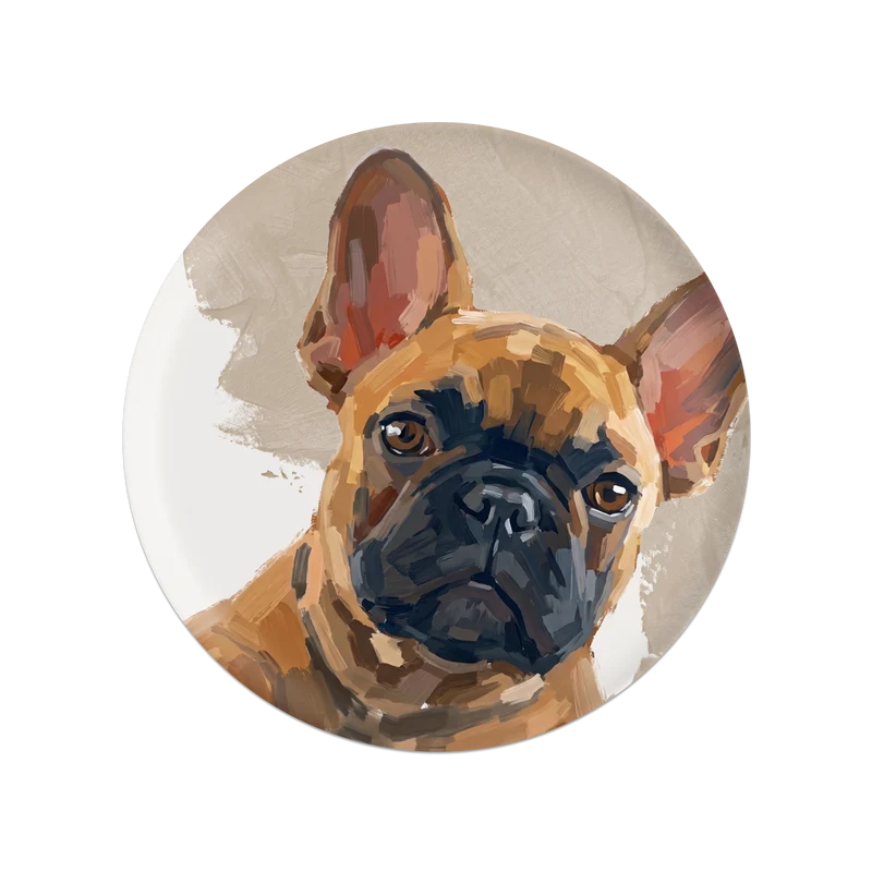Tovaglietta in vinile con bulldog francese