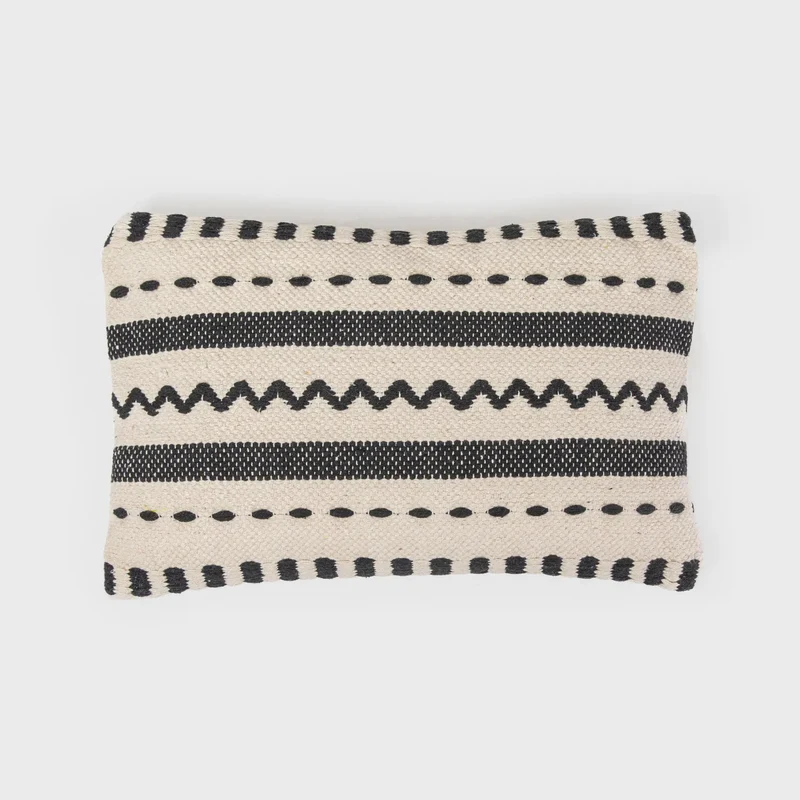 Cojín rectangular algodón Leito 30x50 - funda + relleno