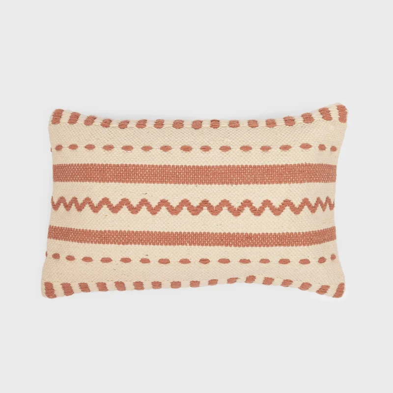 Cojín rectangular algodón Leito 30x50 - funda + relleno