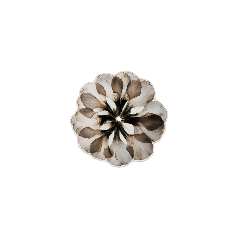Set di 6 sottobicchieri in vinile con motivo floreale Corollai