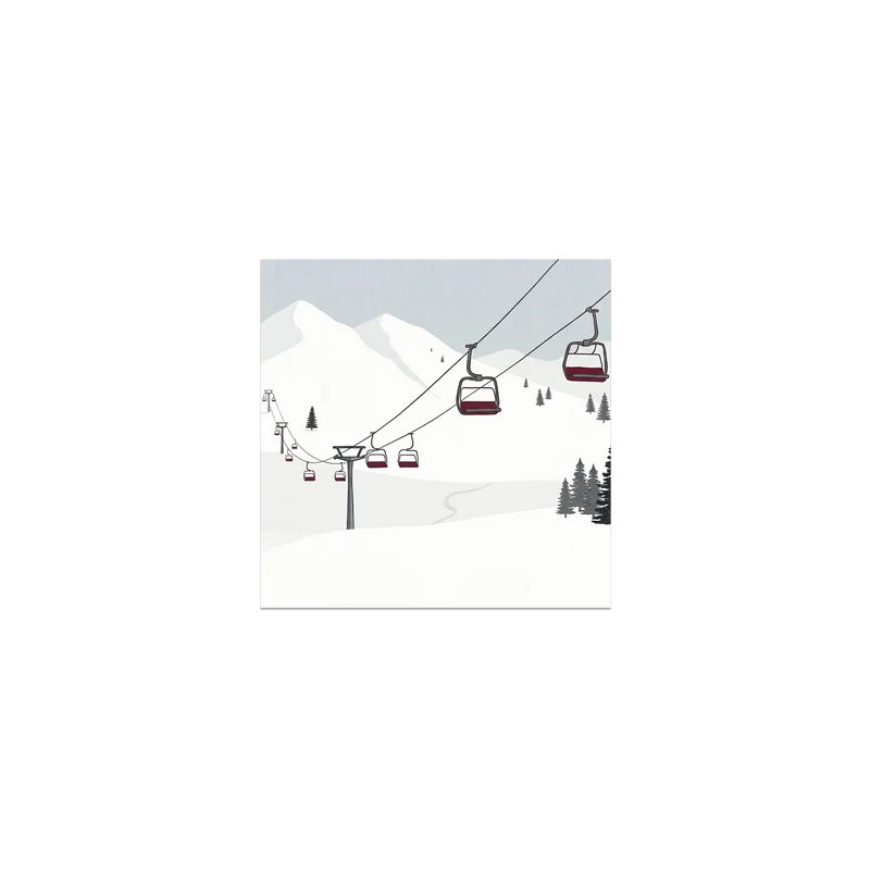 Set di 6 sottobicchieri in vinile Sulzkogel
