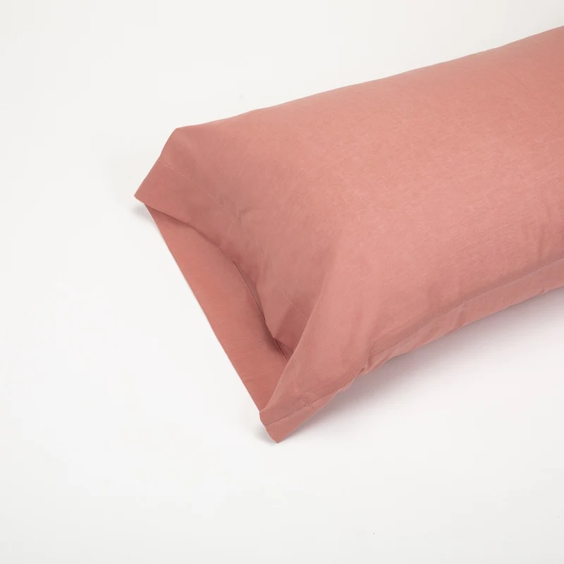 Funda de almohada algodón lisa