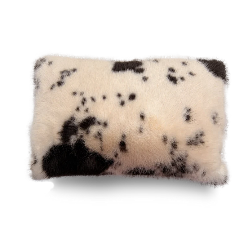 Cuscino in pelliccia sintetica Wild Inti