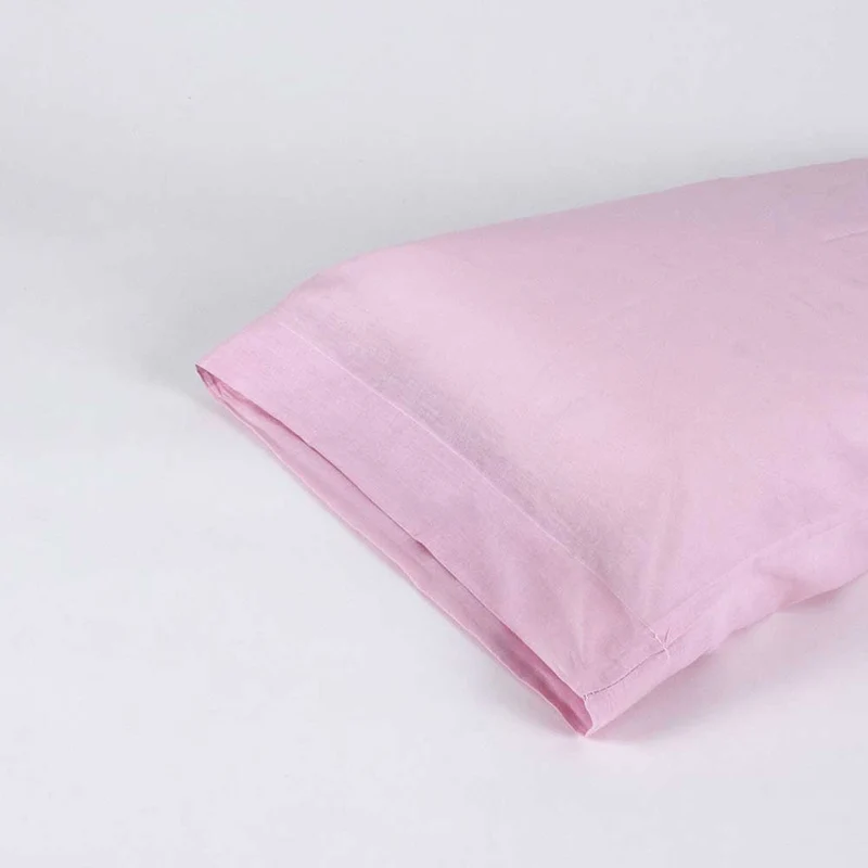 Funda de almohada algodón lisa