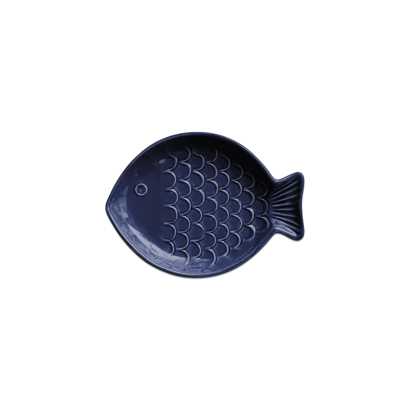 Set di 6 sottobicchieri in vinile a forma di pesce