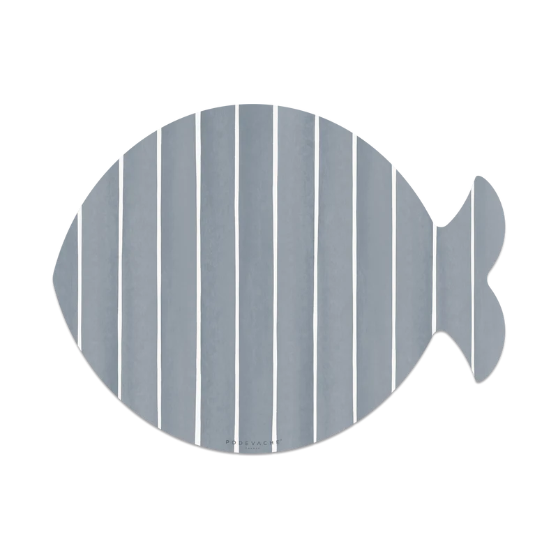 Tovaglietta in vinile a righe di pesce