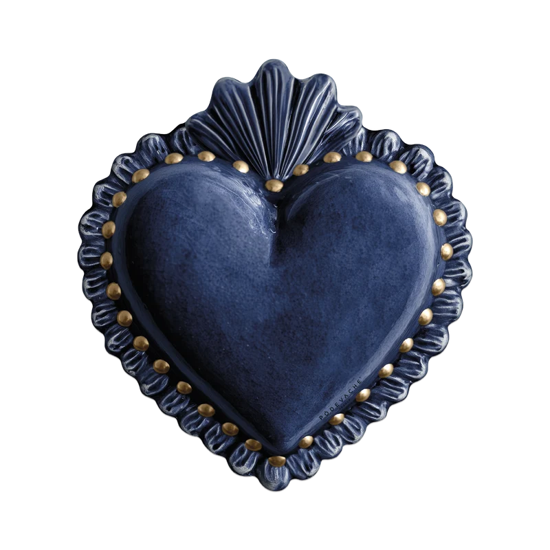 Tovaglietta in vinile a forma di cuore