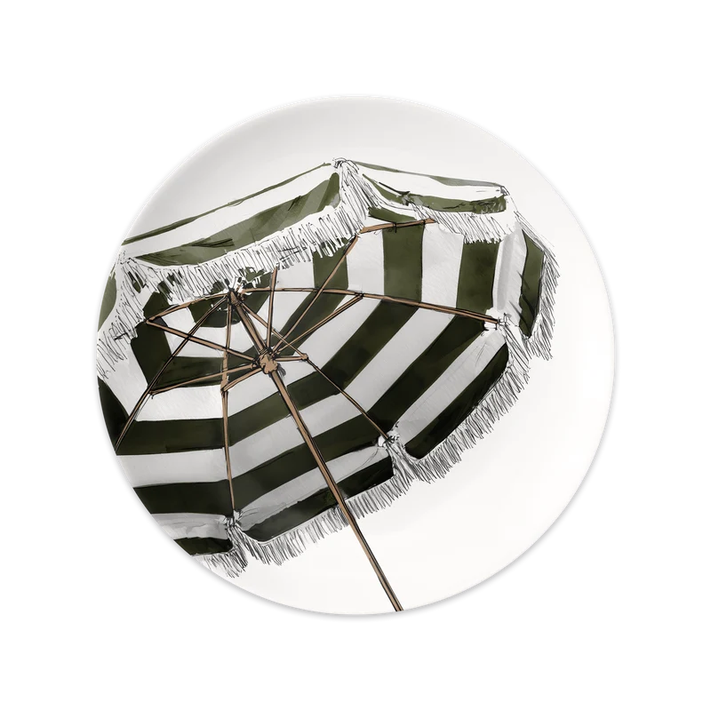 Tovaglietta in vinile con ombrellone da spiaggia