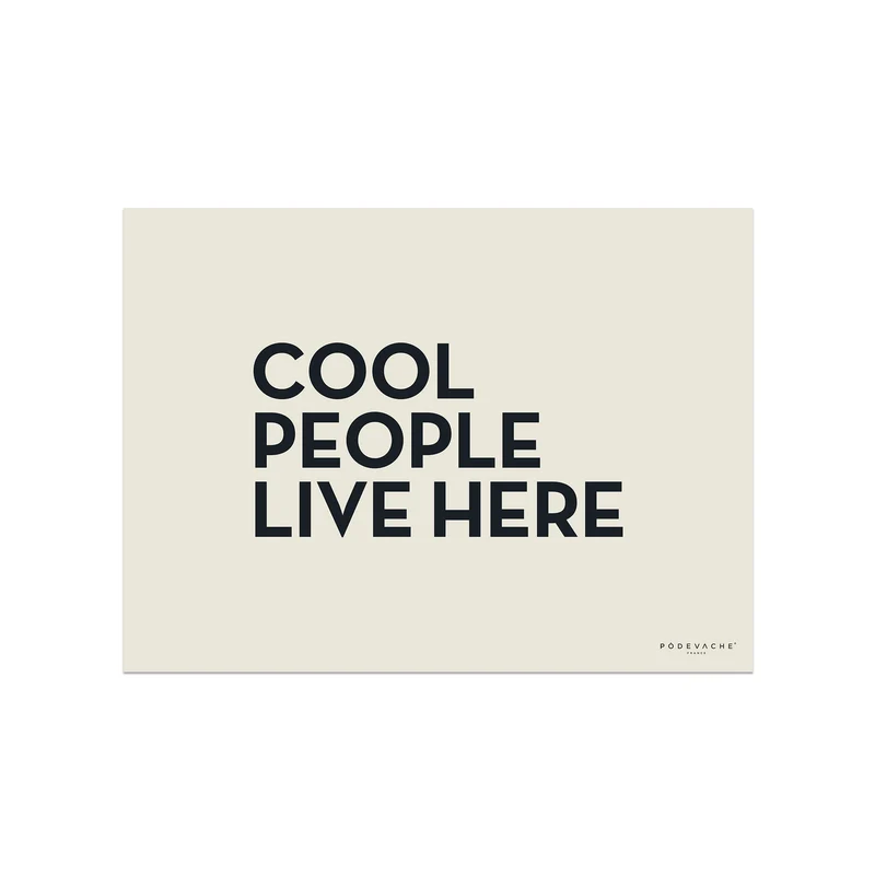 Tovaglietta in vinile Cool People
