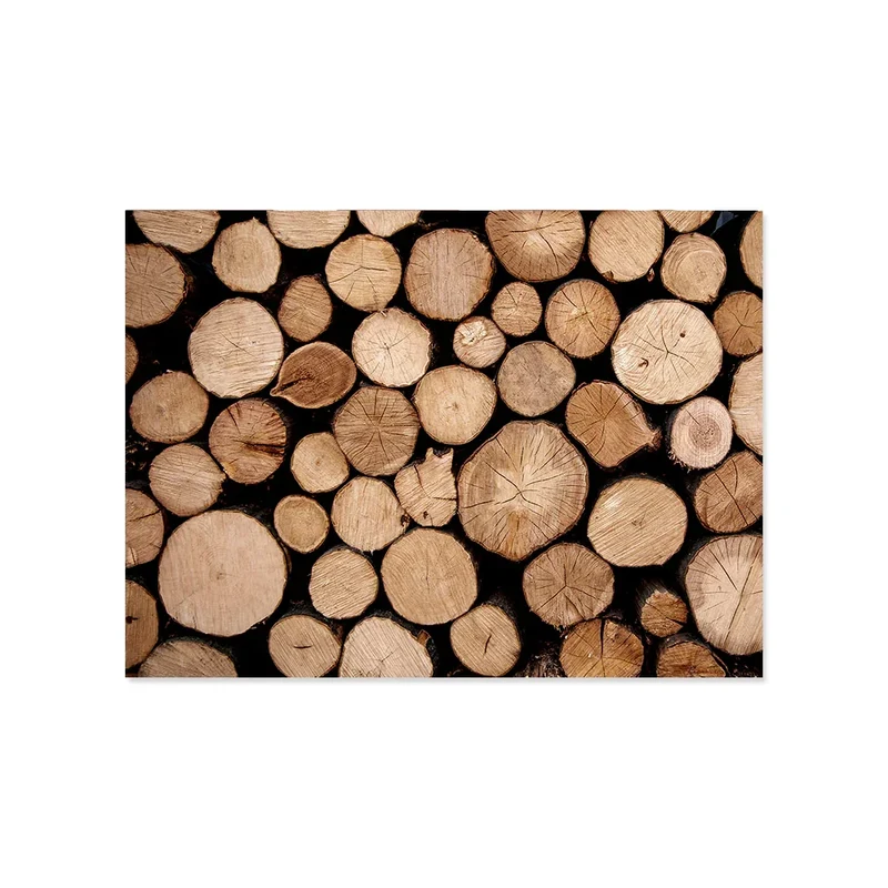Tovaglietta in vinile - Sezione legno