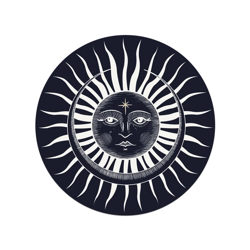 Tovaglietta in vinile Blue Sun