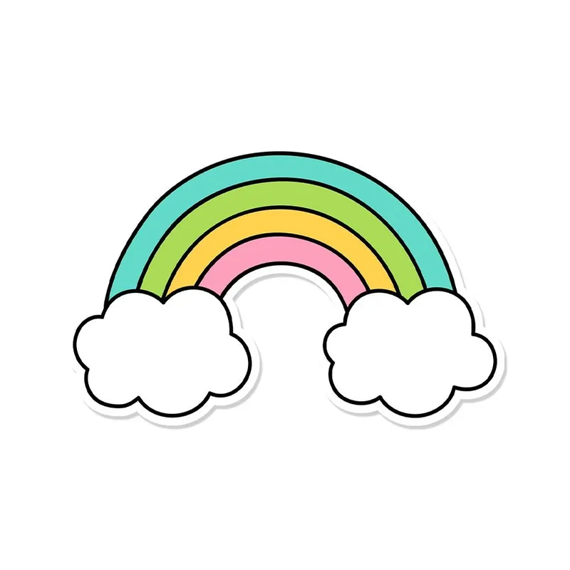 Tovaglietta in vinile arcobaleno - Bambini