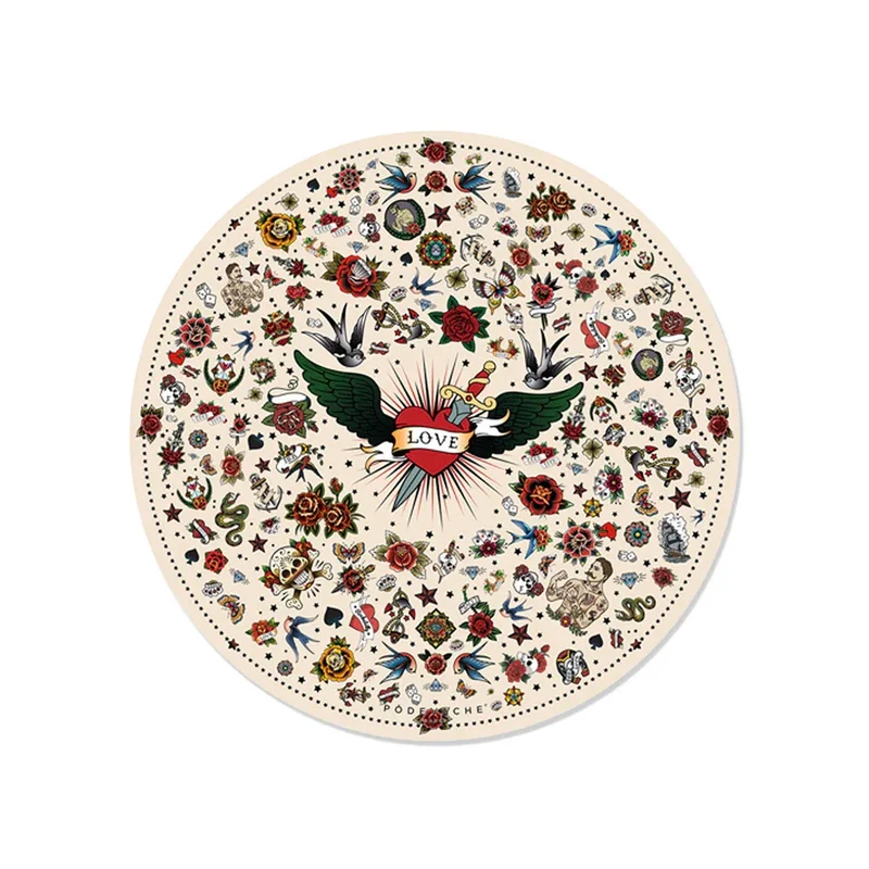 Tovaglietta in vinile Tattoo - Rotonda