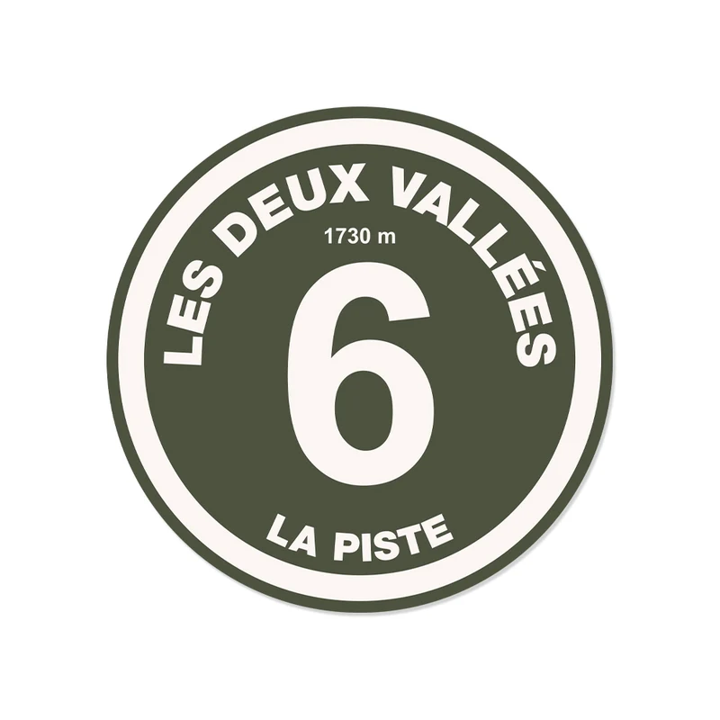 Tovaglietta in vinile Piste Verte