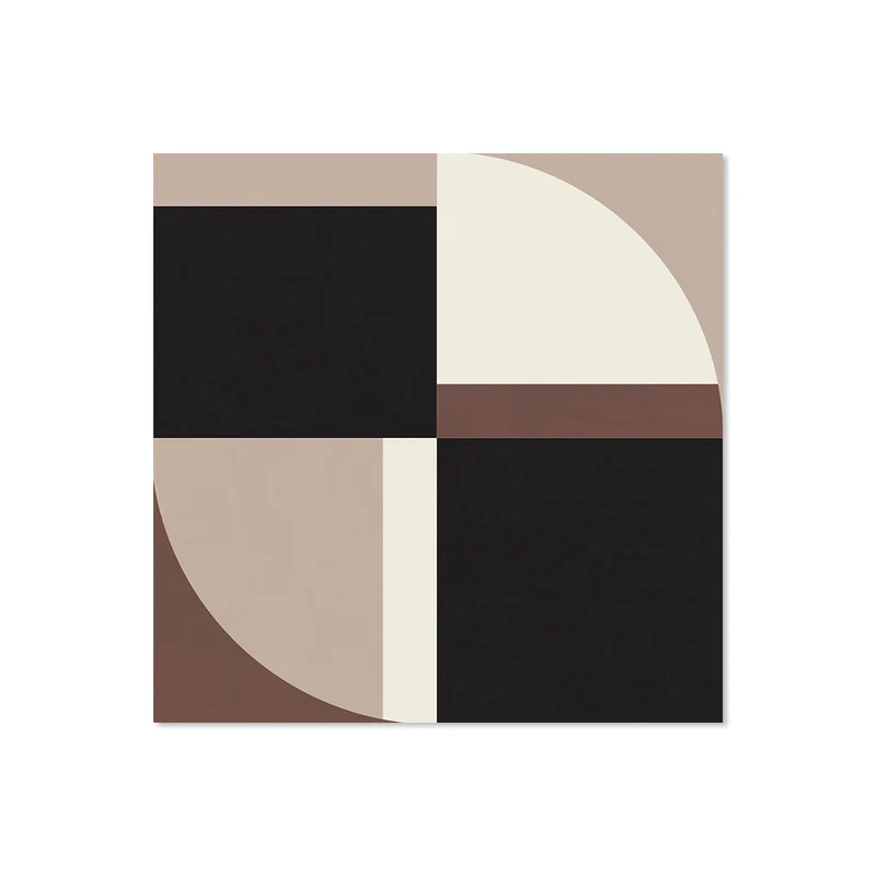 Set di 6 sottobicchieri in vinile Waka