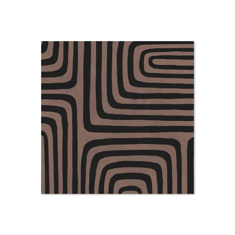 Set di 6 sottobicchieri in vinile Bowa