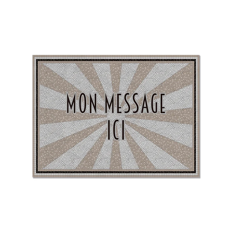 Tovaglietta in vinile personalizzata Ray Beige