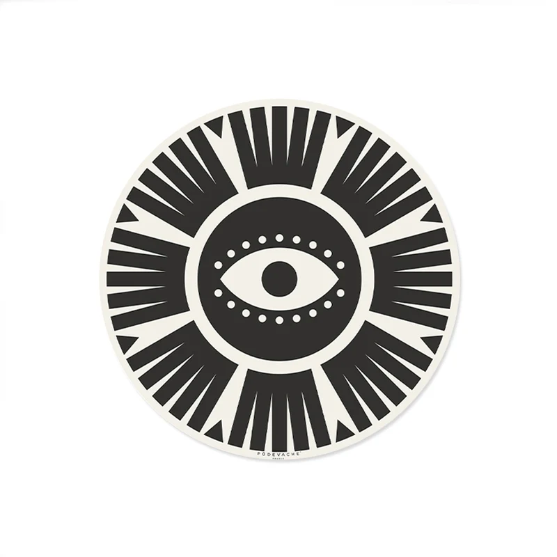 Set di 6 sottobicchieri in vinile Marsh