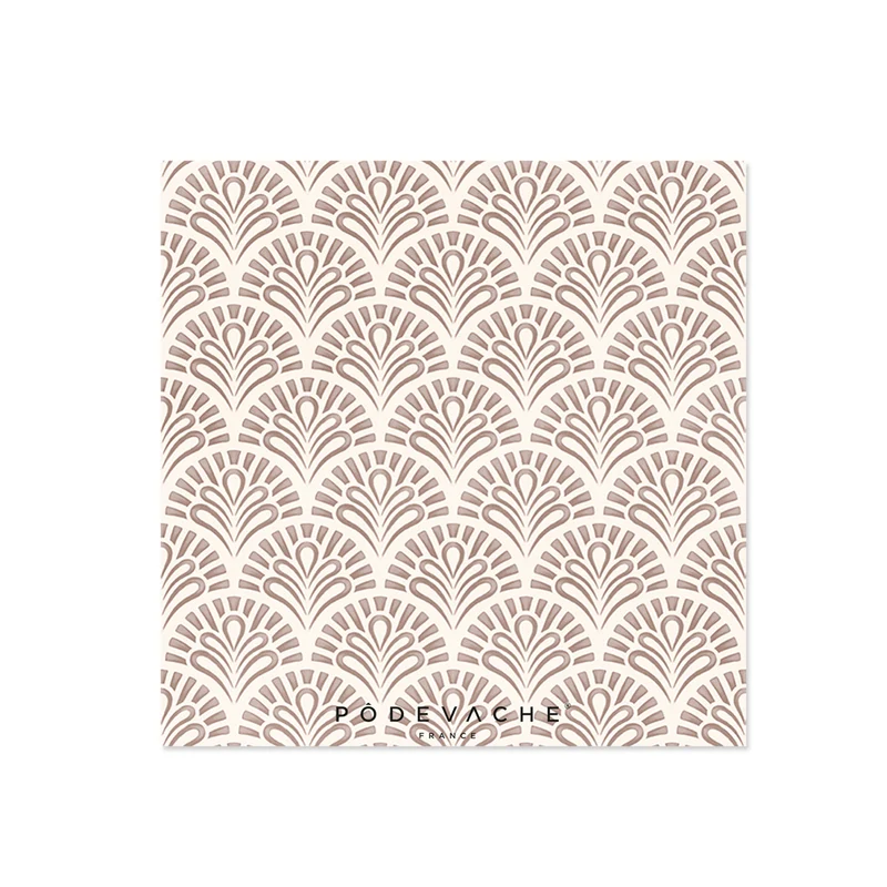 Set di 6 sottobicchieri in vinile Cana
