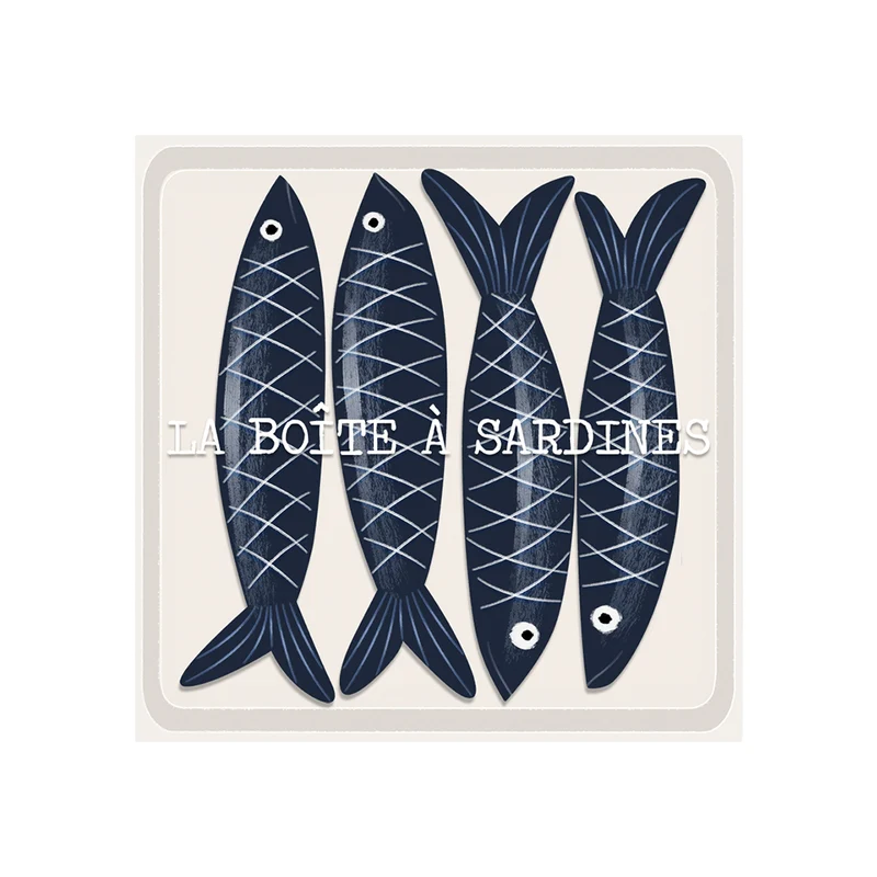 Set di 6 sottobicchieri in vinile Saranda