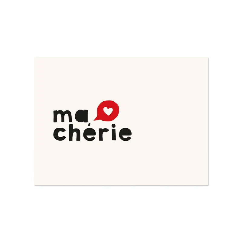 Tovaglietta in vinile Ma Chérie