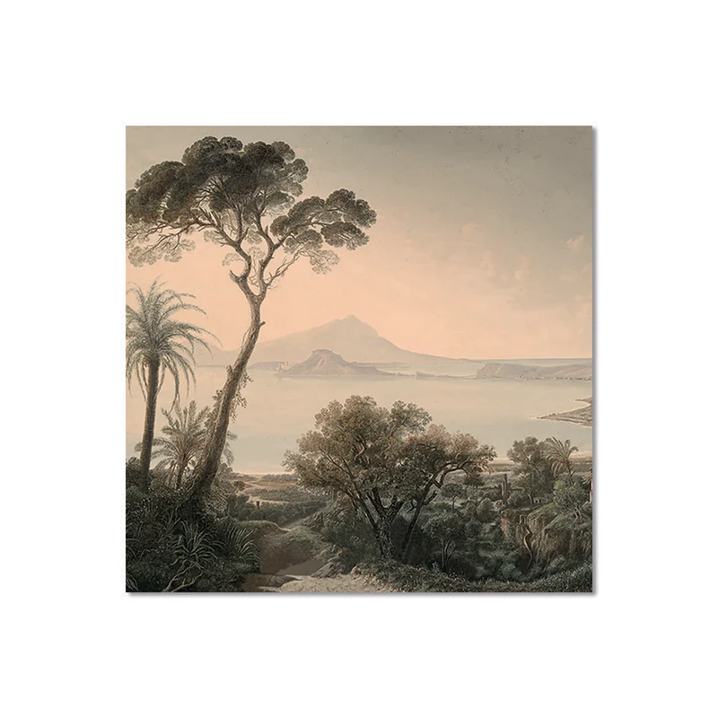 Set di 6 sottobicchieri in vinile Jungle Rajapur